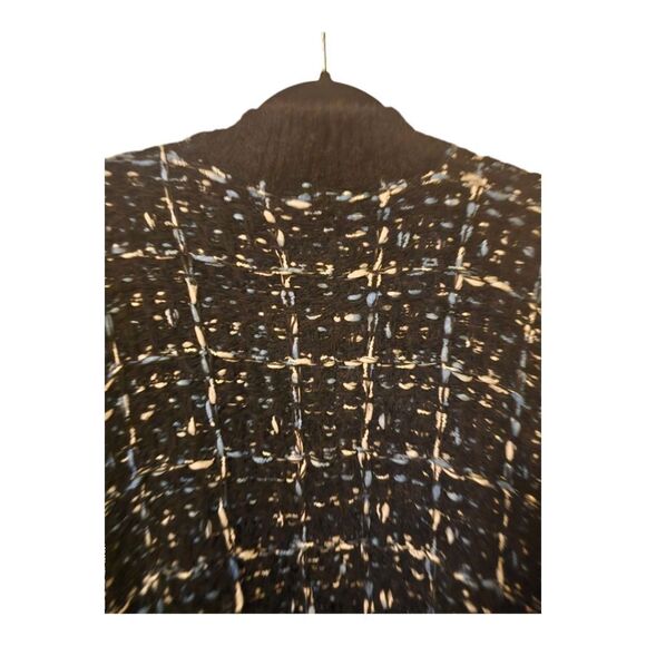 JANICE APPAREL Black Chunky Long Cardigan - One Size Fits Most - Picture 4 of 8